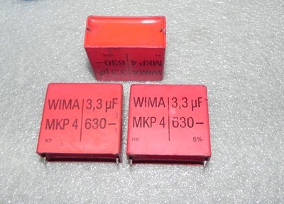 拆机 红威马 WIMA MKP4系列 630V3.3UF 极品金属化聚丙烯薄膜电容|一淘网优惠购|购就省钱
